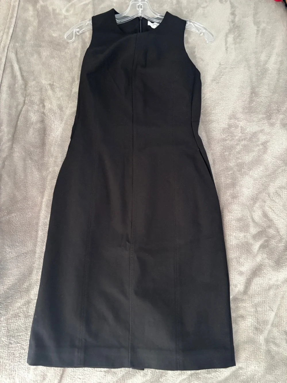 MM. LAFLEUR New York Classic Black Sleeveless Sheath Dress Size 0p - Picture 6 of 12